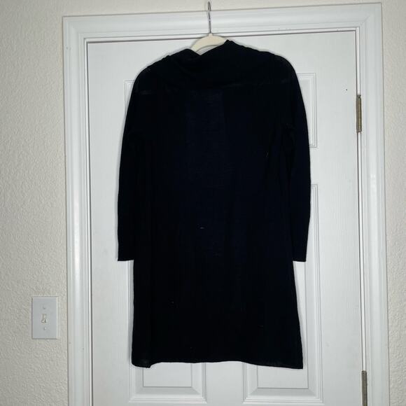Eileen Fisher Black Cardigan Sweater womens size small lightweight open front - Picture 5 of 5